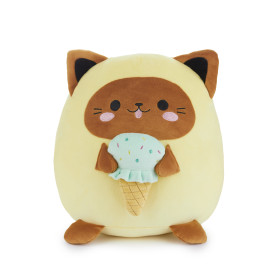 Balvi | Plush Kawaii Cushion | Ice Cream Cat