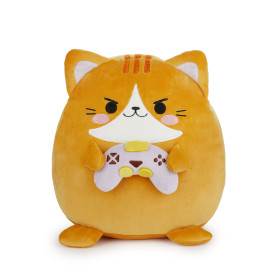Balvi | Plush Kawaii Cushion | Gamer Cat