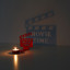Balvi | 'Moods' Message Candle Holder | Red Balvi | 'Moods' Message Candle Holder | Red
