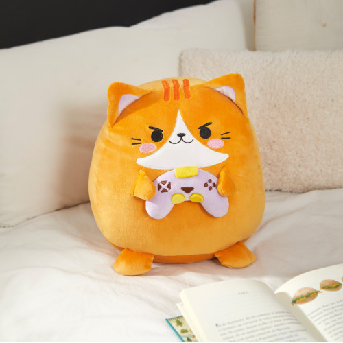 Balvi | Plush Kawaii Cushion | Gamer Cat Balvi | Plush Kawaii Cushion | Gamer Cat