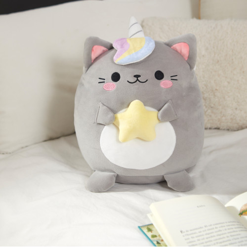 Balvi | Fluffy Kawaii Cushion | Starry Cat