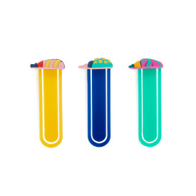 Balvi | Woodland Beetles Bookmarks | Multicolour | Set of 3