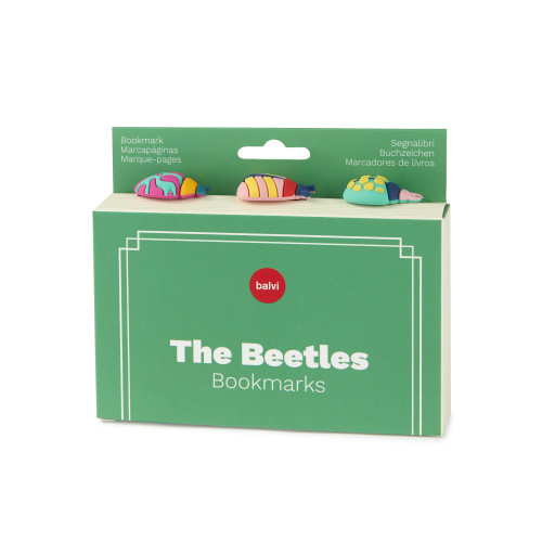 Balvi | Woodland Beetles Bookmarks | Multicolour | Set of 3