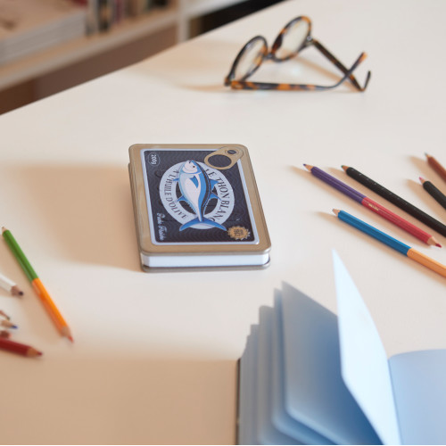 Balvi | 'Conserverie' Tin Notebook | Tuna