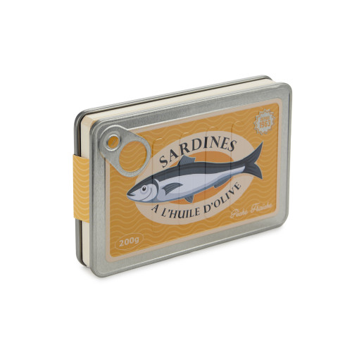 Balvi | 'Conserverie' Tin Notebook | Sardines Balvi | 'Conserverie' Tin Notebook | Sardines