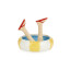 Balvi | 'Happy Legs' Jewellery Holder | Ceramic | Summer Flip-Flops