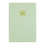 Eccolo | Lined Notes Journal | Floral | Sage Green | 6x8"