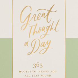 Eccolo | Quote Pad | A Great Thought A Day | Sage Green Colourblock