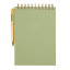 Eccolo | Steno Sheet Pad with Pen Holder & Pen | Sage Green