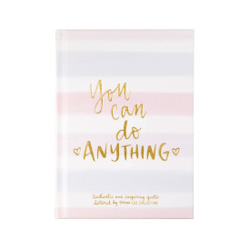 Eccolo | Inspirational Hardcover Journal | You Can Do Anything | 5x7"