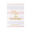Eccolo | Inspirational Hardcover Journal | You Can Do Anything | 5x7"