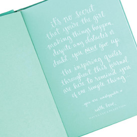 Eccolo | Inspirational Hardcover Journal | You Can Do Anything | 5x7"