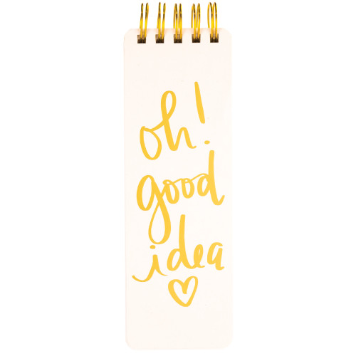 Eccolo | Spiral Memo List Pad | Oh! Good Idea