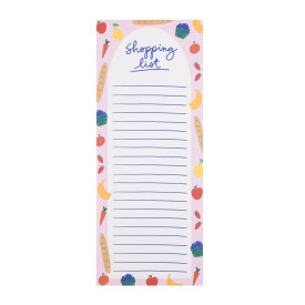 Eccolo | Shopping List Pad with Magnet | Fruit & Veg