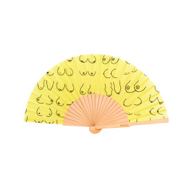Helio Ferretti | Hand Fan | Boobs | Yellow