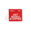 Helio Ferretti | Sentiment Pouch | Money For Art Books & Coffee | Red