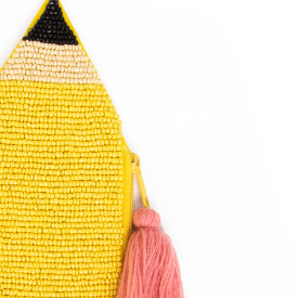 Helio Ferretti | Coin Purse/Pouch | Yellow Pencil