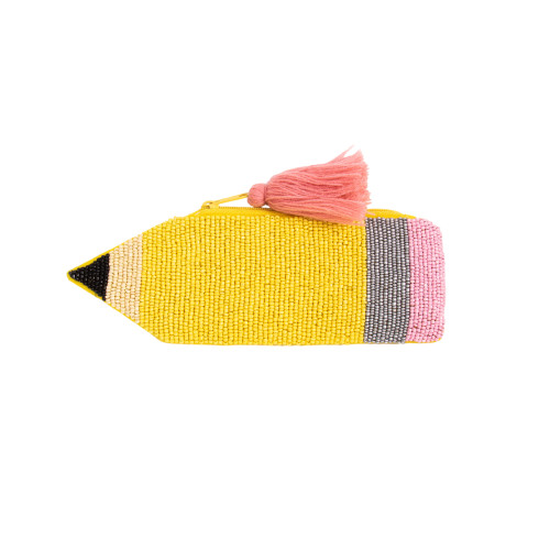 Helio Ferretti | Coin Purse/Pouch | Yellow Pencil Helio Ferretti | Coin Purse/Pouch | Yellow Pencil