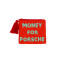 Helio Ferretti | Sentiment Pouch | Money For Porsche | Red Helio Ferretti | Sentiment Pouch | Money For Porsche | Red