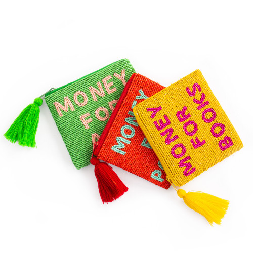 Helio Ferretti | Sentiment Pouch | Money For Art | Green