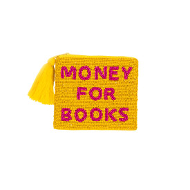 Helio Ferretti | Sentiment Pouch | Money For Books | Yellow