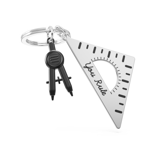 Metalmorphose | Geometry Keyring Metalmorphose | Geometry Keyring