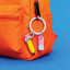 Metalmorphose | Pencil Keyring with Eraser Charm Metalmorphose | Pencil Keyring with Eraser Charm