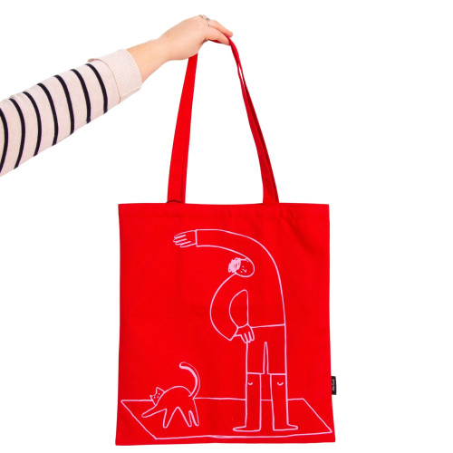 Helio Ferretti | Tote Bag | Life Is Simple | Red Helio Ferretti | Tote Bag | Life Is Simple | Red