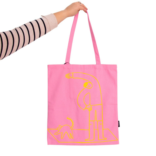 Helio Ferretti | Tote Bag | Life Is Simple | Pink Helio Ferretti | Tote Bag | Life Is Simple | Pink