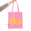 Helio Ferretti | Tote Bag | Life Is Simple | Pink Helio Ferretti | Tote Bag | Life Is Simple | Pink