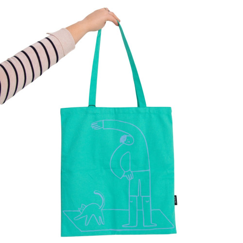 Helio Ferretti | Tote Bag | Life Is Simple | Green Helio Ferretti | Tote Bag | Life Is Simple | Green