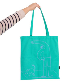 Helio Ferretti | Tote Bag | Life Is Simple | Green