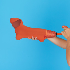 Balvi | Dachsund Umbrella | Brown