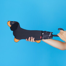 Balvi | Dachsund Umbrella | Black
