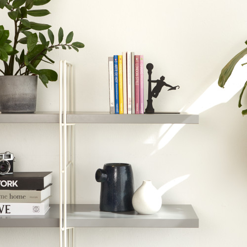 Balvi | Metal Bookend | Singing in the Rain Silhouette Balvi | Metal Bookend | Singing in the Rain Silhouette