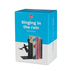 Balvi | Metal Bookend | Singing in the Rain Silhouette