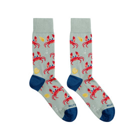 Billy Brown | Men's Cute Crab and Seashell Socks