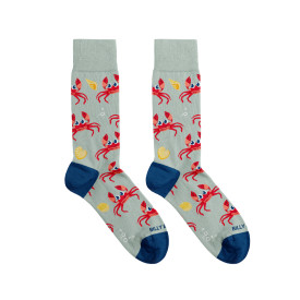 Billy Brown | Women's Cute Crab and Seashell Socks
