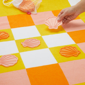 Balvi | Beach Towel Game | Tic Tac Toe