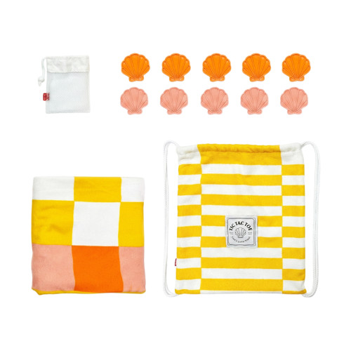 Balvi | Beach Towel Game | Tic Tac Toe