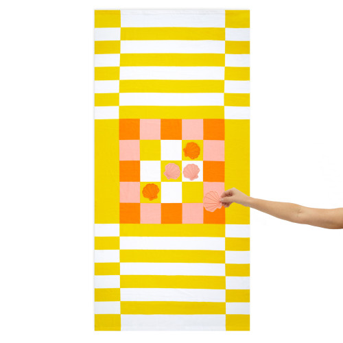 Balvi | Beach Towel Game | Tic Tac Toe Balvi | Beach Towel Game | Tic Tac Toe