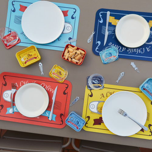 Balvi | 'Conserverie' Placemats | Set of 4 Balvi | 'Conserverie' Placemats | Set of 4