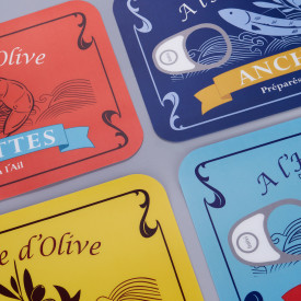 Balvi | 'Conserverie' Placemats | Set of 4