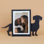 Balvi | Metal Photo Frame | Dachshund Balvi | Metal Photo Frame | Dachshund