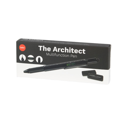 Balvi | Multi-Tool Pen | The Architect | Black Balvi | Multi-Tool Pen | The Architect | Black