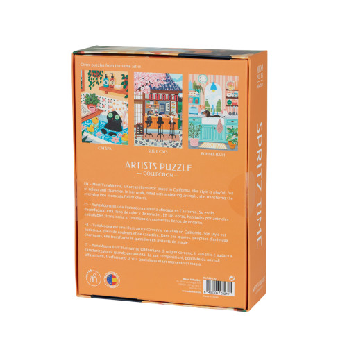 Balvi | Art Jigsaw Puzzle | Dachshund Spritz Time | 1000 Pieces Balvi | Art Jigsaw Puzzle | Dachshund Spritz Time | 1000 Pieces