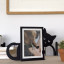 Balvi | Metal Photo Frame | Peeking Cat Balvi | Metal Photo Frame | Peeking Cat