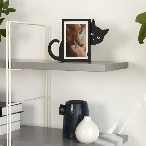 Balvi | Metal Photo Frame | Peeking Cat Balvi | Metal Photo Frame | Peeking Cat