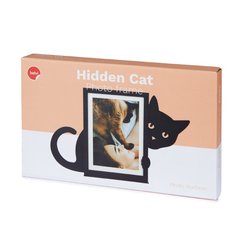 Balvi | Metal Photo Frame | Peeking Cat Balvi | Metal Photo Frame | Peeking Cat