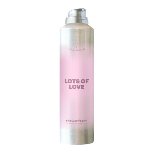 The Gift Label | Shower Foam | Lots of Love | Orange Blossom & Mineral Amber | 200ml The Gift Label | Shower Foam | Lots of Love | Orange Blossom & Mineral Amber | 200ml